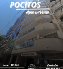 Venta de apartamento en Pocitos, Edificio San Maarten, frente a Plaza Gomensoro