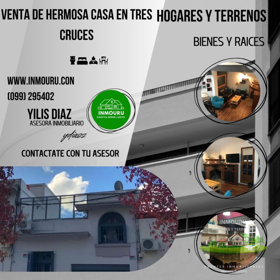 Casa ID.1621 - Vendo Casa con Renta en Tres cruces 