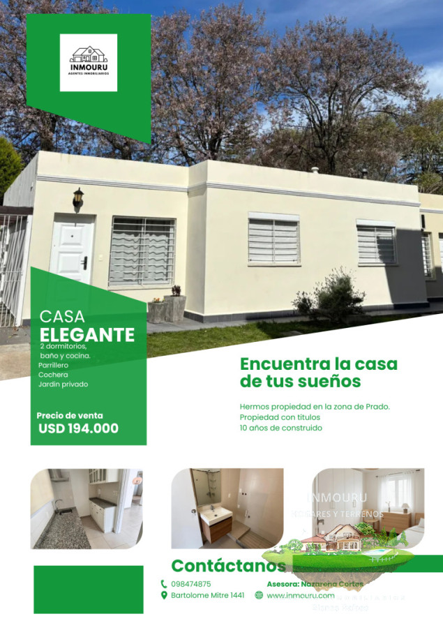 Casa ID.2460 - Venta de casa elegante en Prado 