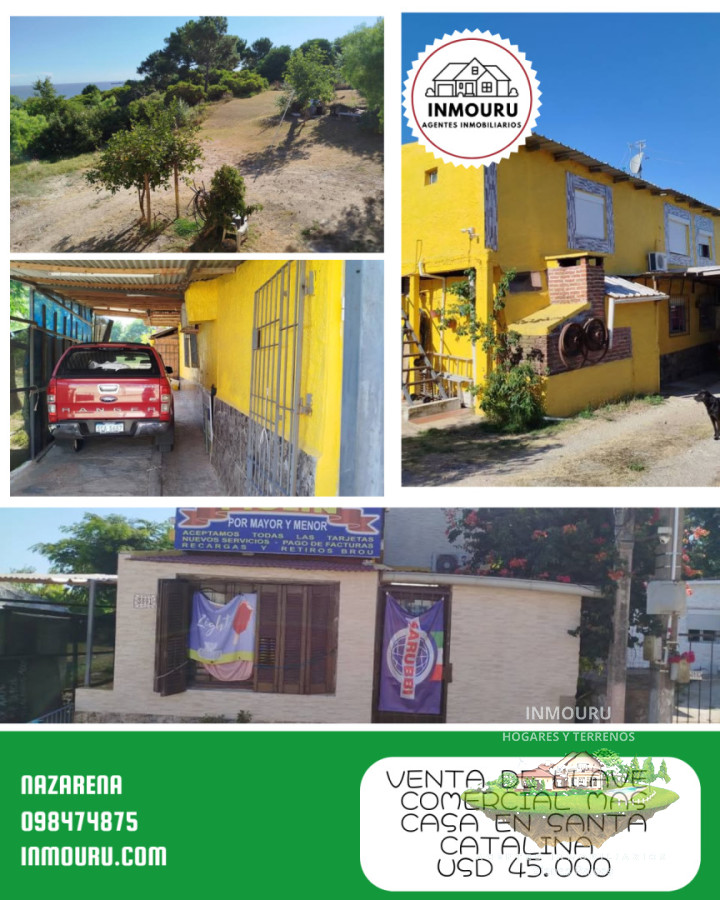 Casa ID.2452 - Venta de casa y local comercial 