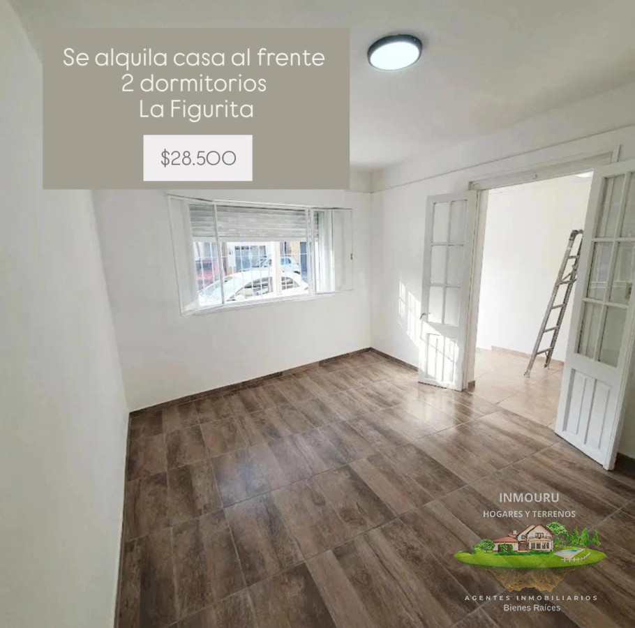 Casa ID.907 - Se alquila casa al frente de 2 dormitorios, La Figurita