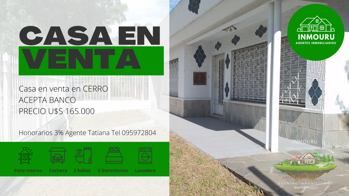 Casa ID.1270 - VENTA DE CASA EN CERRO