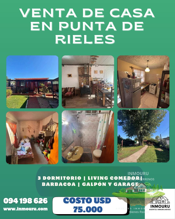 Casa ID.1274 - Venta de hermosa casa en Punta de Rieles 