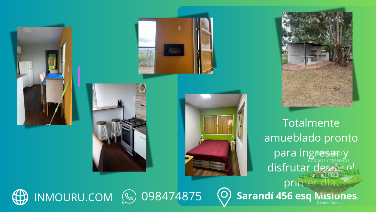 Casa ID.1222 - Alquiler de casa  de 1 dormitorio en Ciudad del Plata