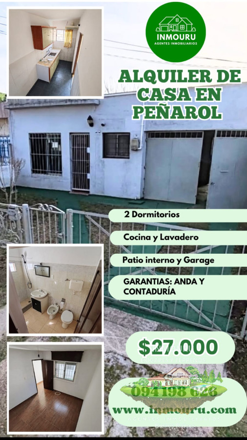 Casa ID.1442 - Alquiler de amplia casa en Peñarol