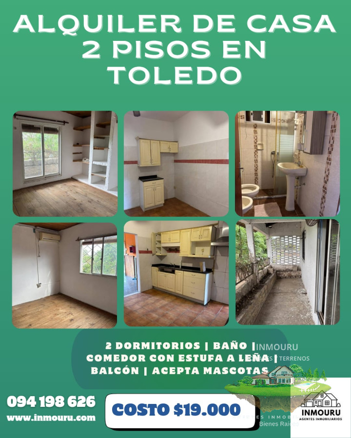 Casa ID.1282 - Alquiler de casa 2 pisos en Toledo