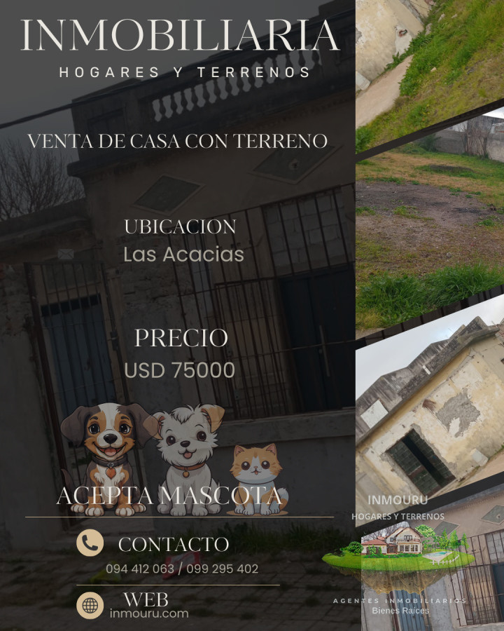 Casa ID.1406 - VENTA de casa de 3 dormitorios en LAS ACACIAS