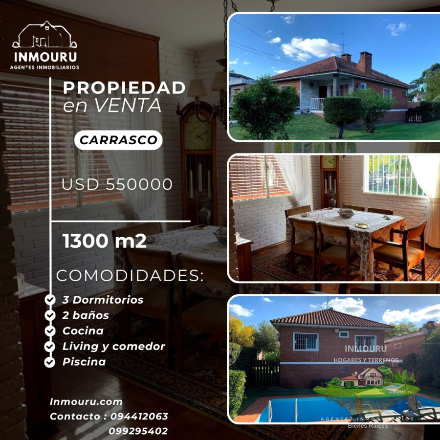 Casa ID.182 - ALQULER de MANSION en CARRASCO
