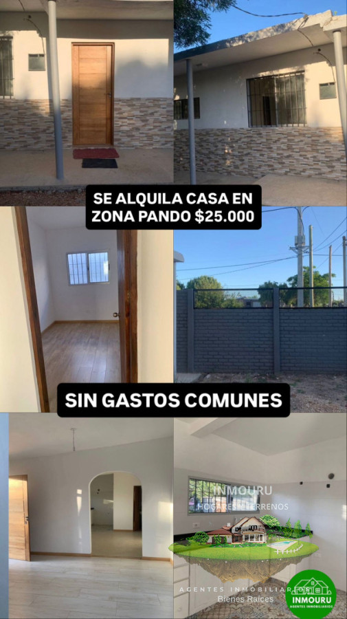 Casa ID.2455 - Se alquila casa en zona Pando