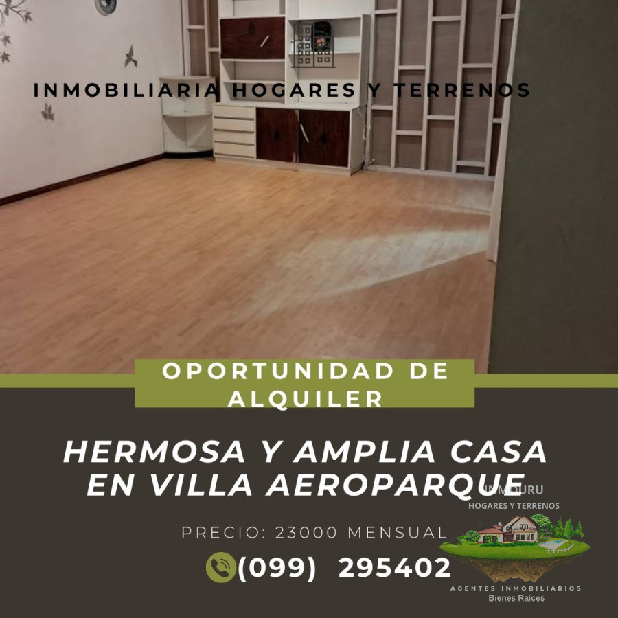 Casa ID.1966 - Alquilo Amplia y  Hermosa  casa en Villa Aeroparque