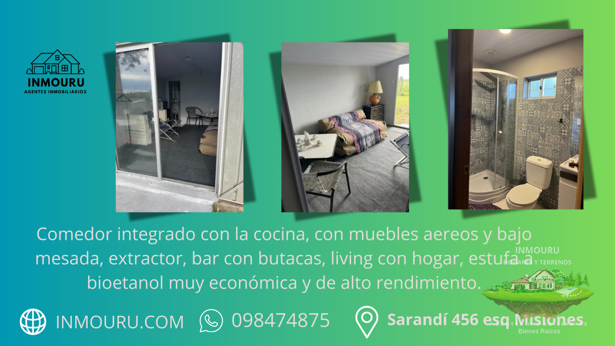 Casa ID.1221 - Alquiler de monoamiente en Ciudad del Plata 