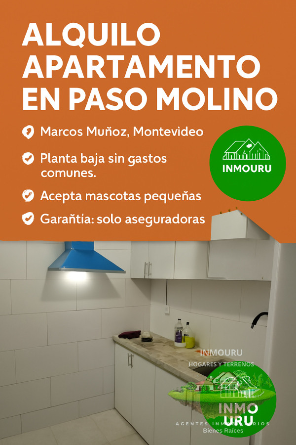 Casa ID.1533 - apto alquiler paso molino 1 dormitorio