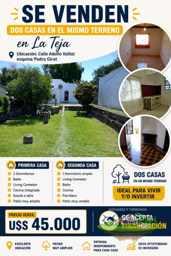 Casa ID.2881 - Dos Casas En La Teja