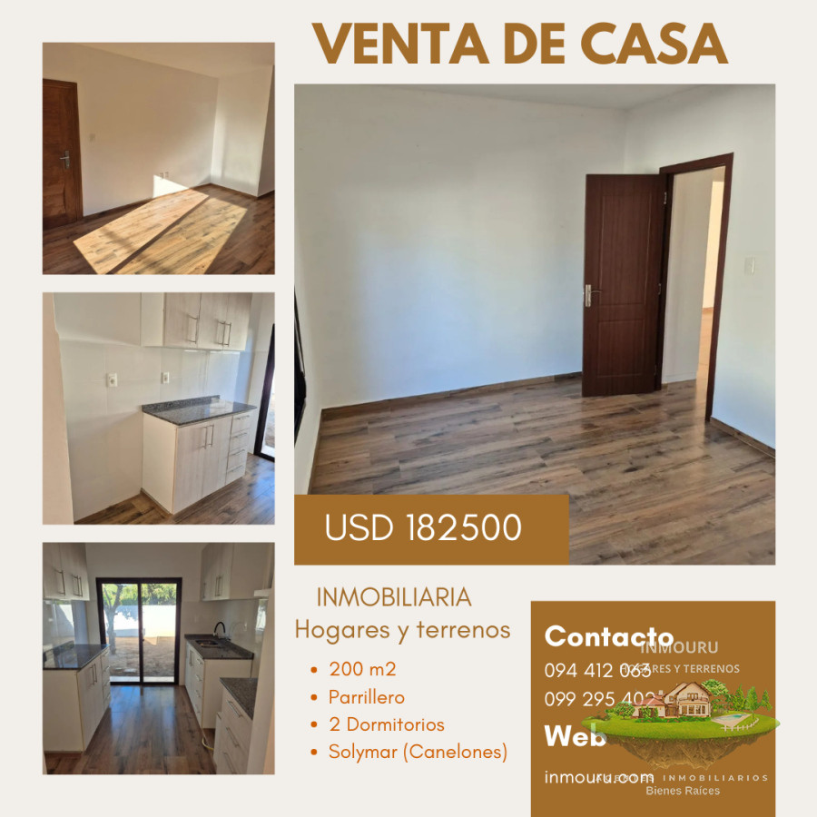 Casa ID.1859 - VENTA de CASA PH en Solymar CANELONES