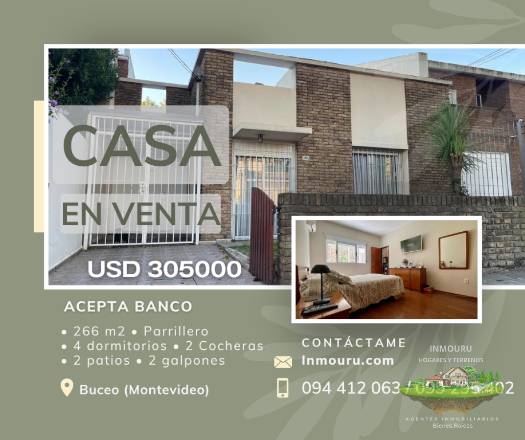 Casa ID.1224 - VENTA de casa en BUCEO