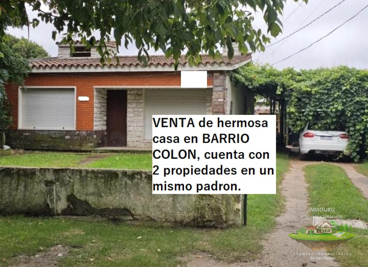 Casa ID.430 - VENTA de HERMOSA casa en BARRIO COLON con excelente ubicacion 