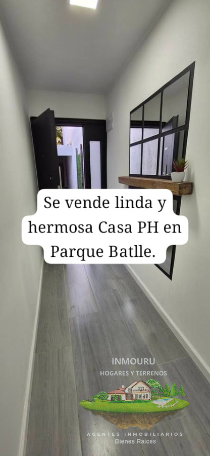 Casa ID.690 - Se vende linda y amplia casa PH en Parque Batlle