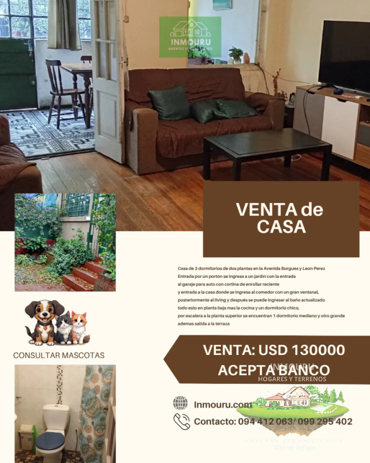 Casa ID.2093 - VENTA de casa en el CERRITO