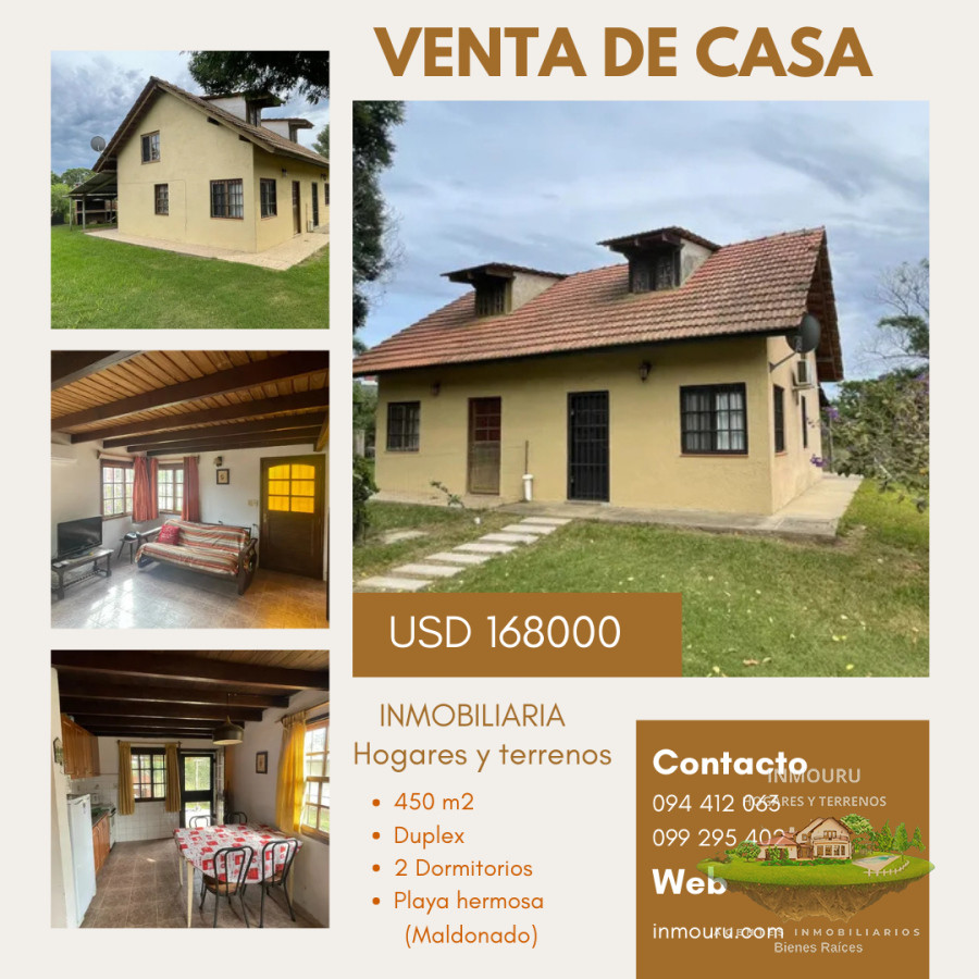 Casa ID.1849 - VENTA de casa en playa hermosa en MALDONADO