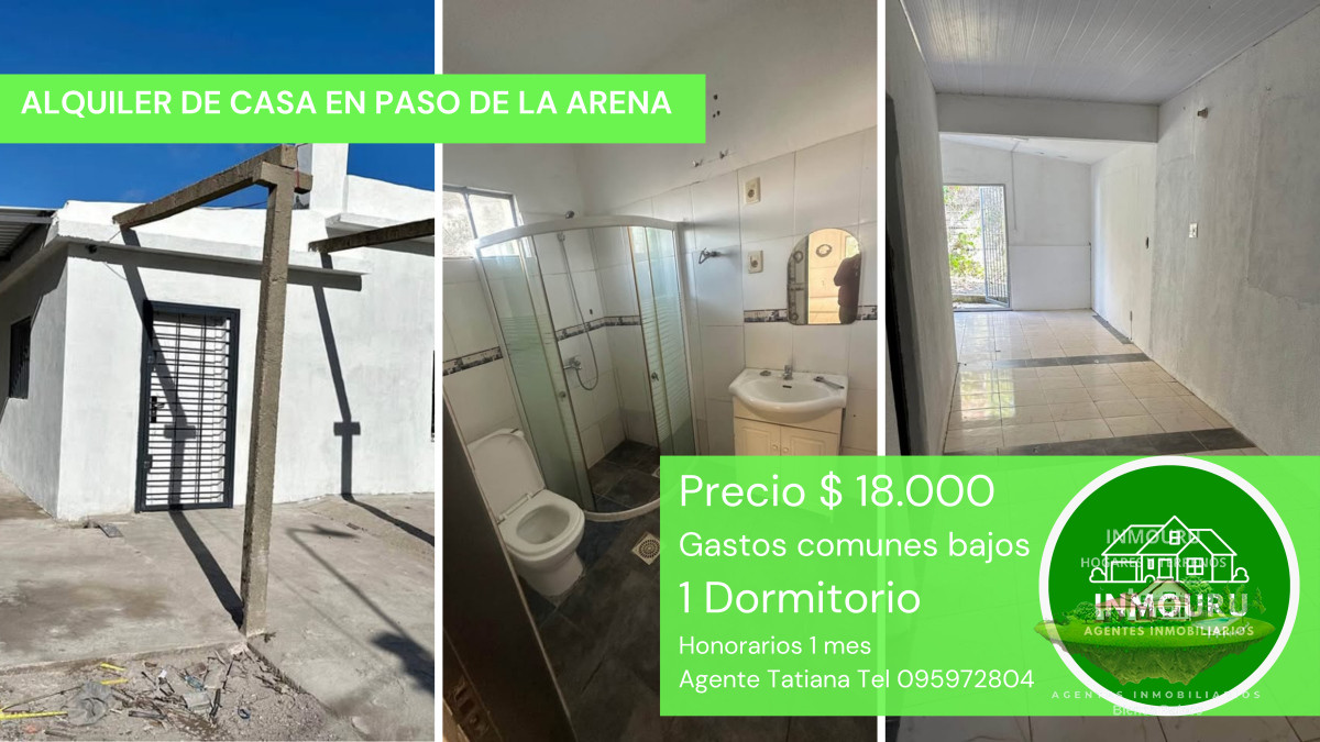 Casa ID.1643 - Alquiler de Casa en Paso de la Arena