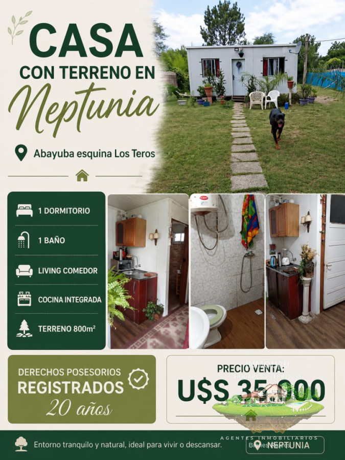 Casa ID.2860 - Casa con Terreno en Neptunia