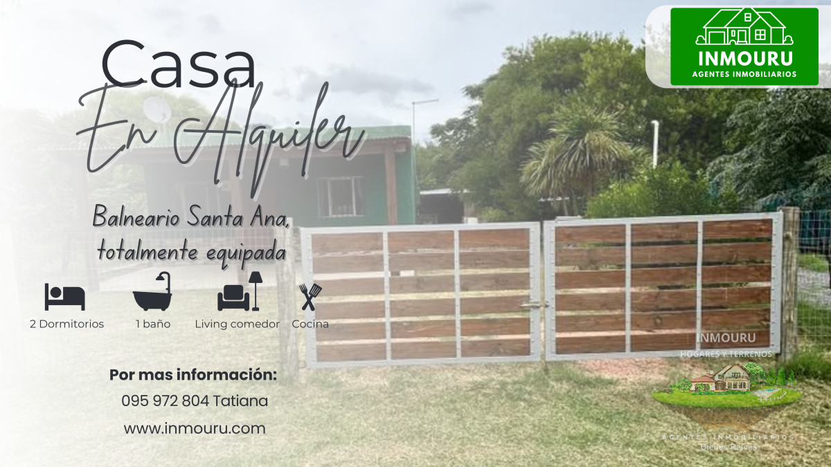 Casa ID.1900 - Alquiler de Casa en Santa Ana