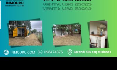 Venta de 2 casas en un mismo padrón