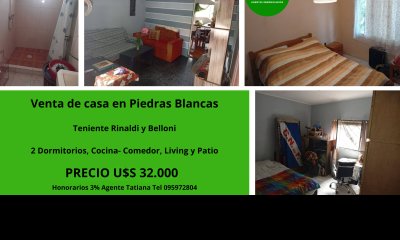 Venta de CASA en Piedras Blancas
