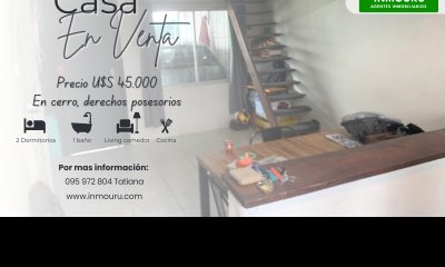Venta de Casa en Cerro de dos pisos