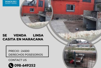 Vendo Acogedora casita en  el Cerro (maracaná)