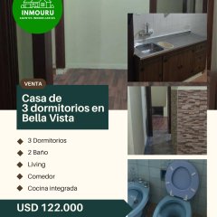 Venta de casa en Bella Vista