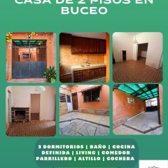 Venta de hermosa casa de 2 pisos en Buceo