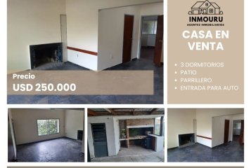 Se vende casa de 3 dormitorios, Solymar sur