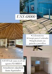 VENTA de casa en 25 de Agosto en FLORIDA