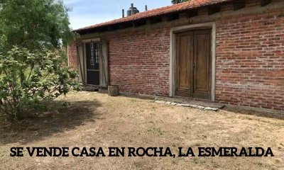 Se vende casa en La Esmeralda, Rocha