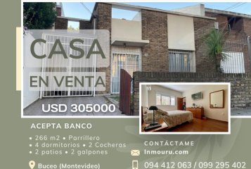 VENTA de casa en BUCEO