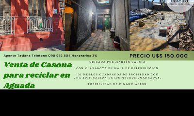 Venta de Casona en Aguada para reciclar