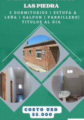 Venta de casa en Las Piedras