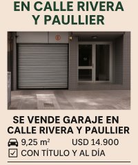 Se vende garaje en Cordón