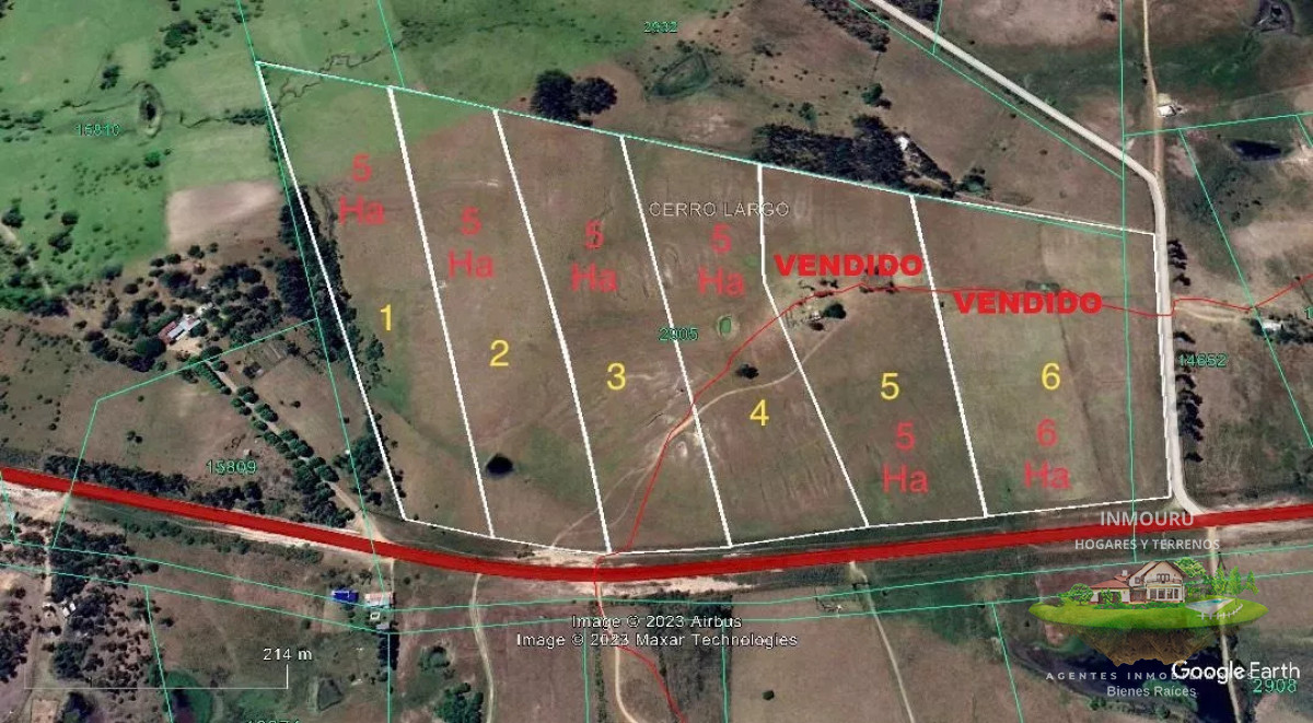 Chacra ID.462 - Venta de chacras en Melo CERRO LARGO