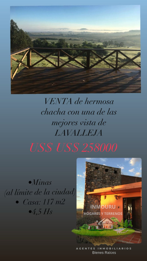 Chacra ID.838 - VENTA de hermosa chacra en LAVALLEJA (Minas)