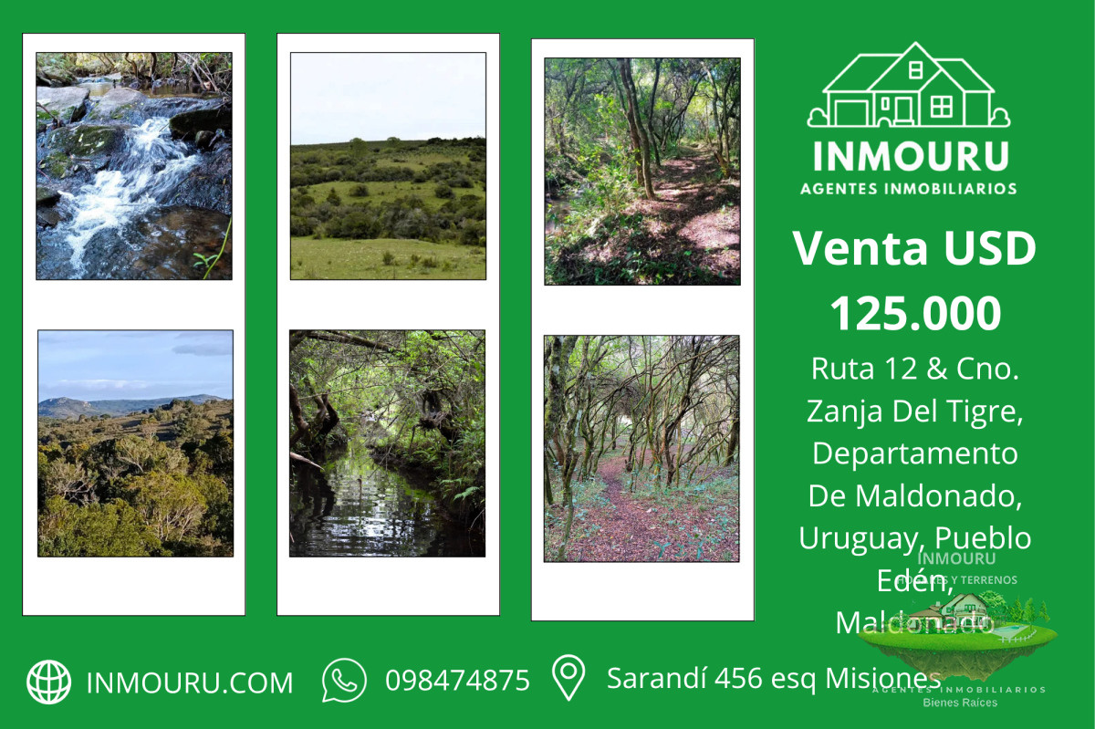 Chacra ID.1287 - Venta de chacra en Pueblo Edén