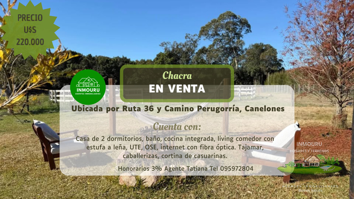 Chacra ID.2000 - Venta de Chacra en El Colorado