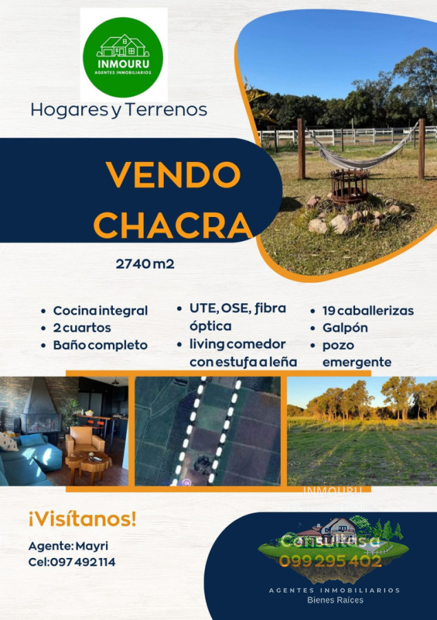 Chacra ID.2446 - Vendo linda Chacra en Melilla