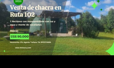 Venta de chacra en Colonia Nicolich