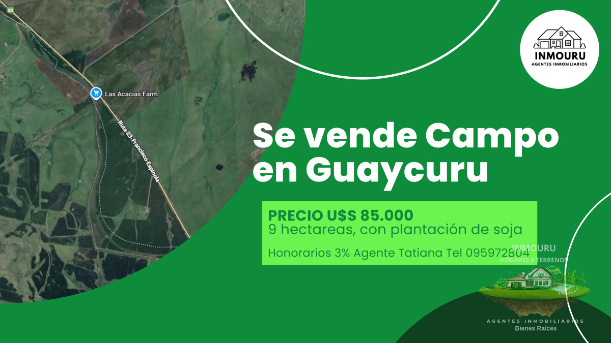 Campo Ref.1825 - Venta de Campo de Guaycuru
