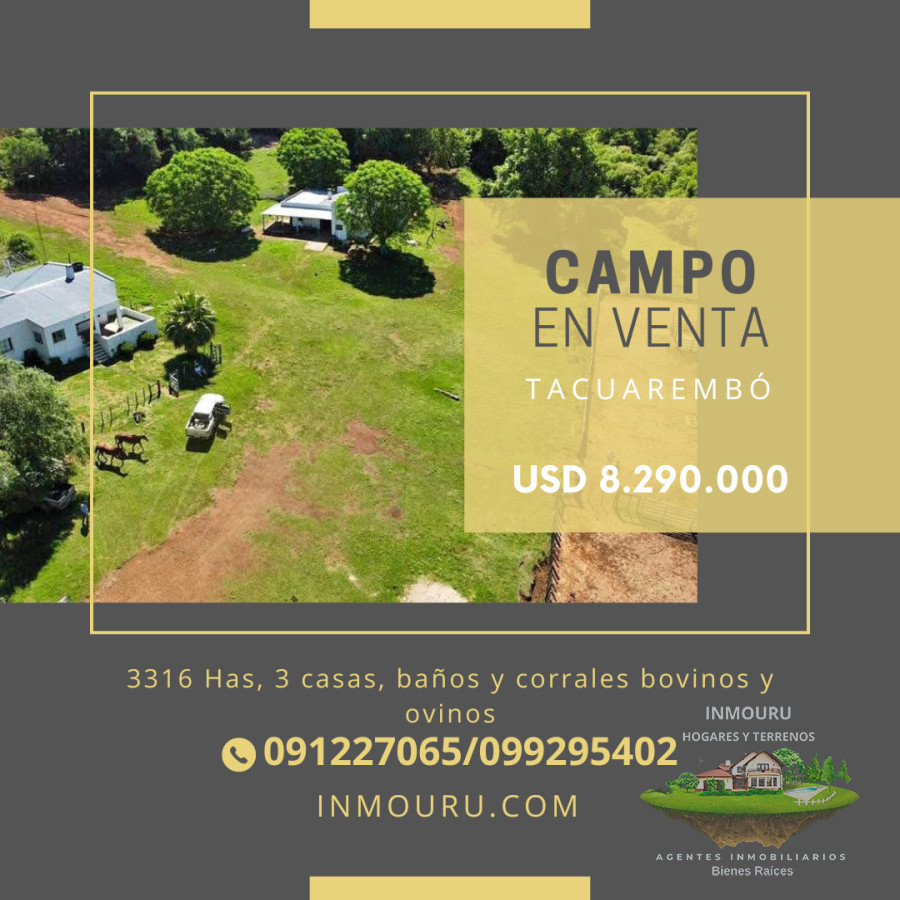 Campo Ref.1582 - Venta de campo en Laureles