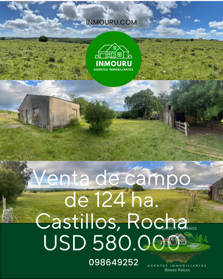 Campo Ref.1921 - Venta de campo en Castillos, Rocha