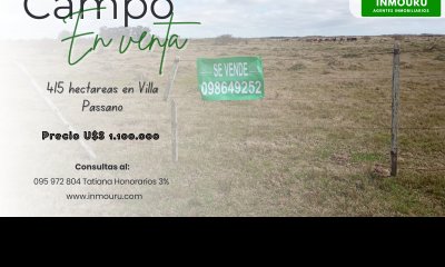 Venta de Campo en Villa Passano