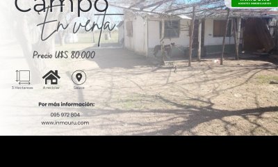 Venta de Campo en Sauce